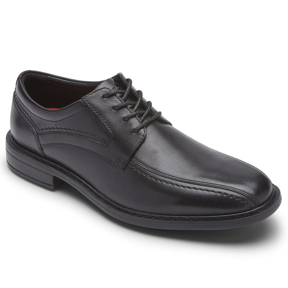 Rockport Oxfords For Mens Black - Parsons Bike Toe - FW5630124